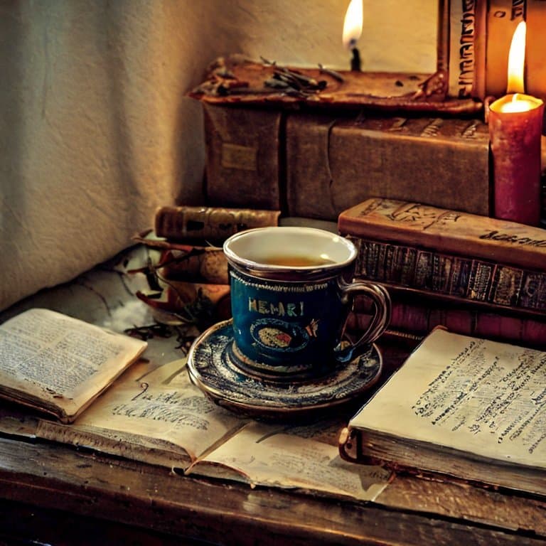 Candlelit Vintage Charm aesthetic