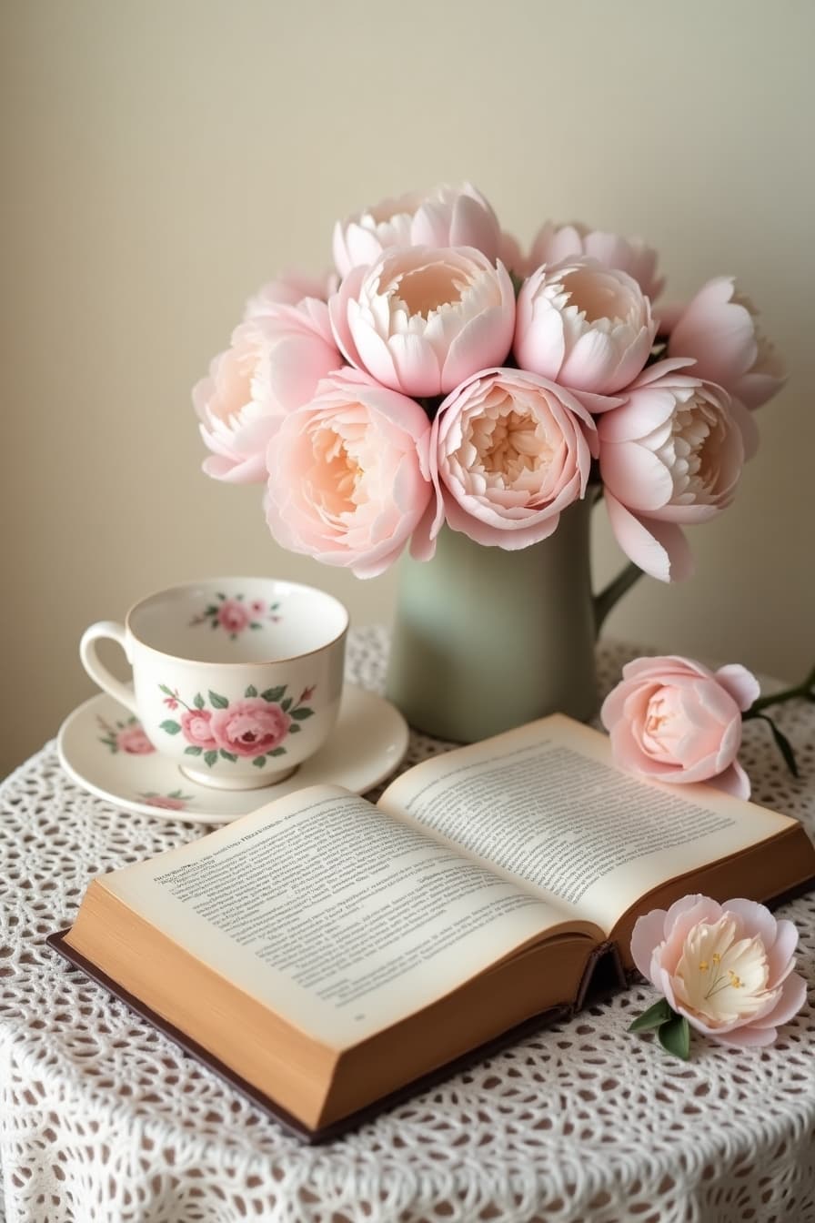 Feminine Florals & Fiction aesthetic