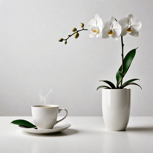 Minimalist Botanical Breakfast
