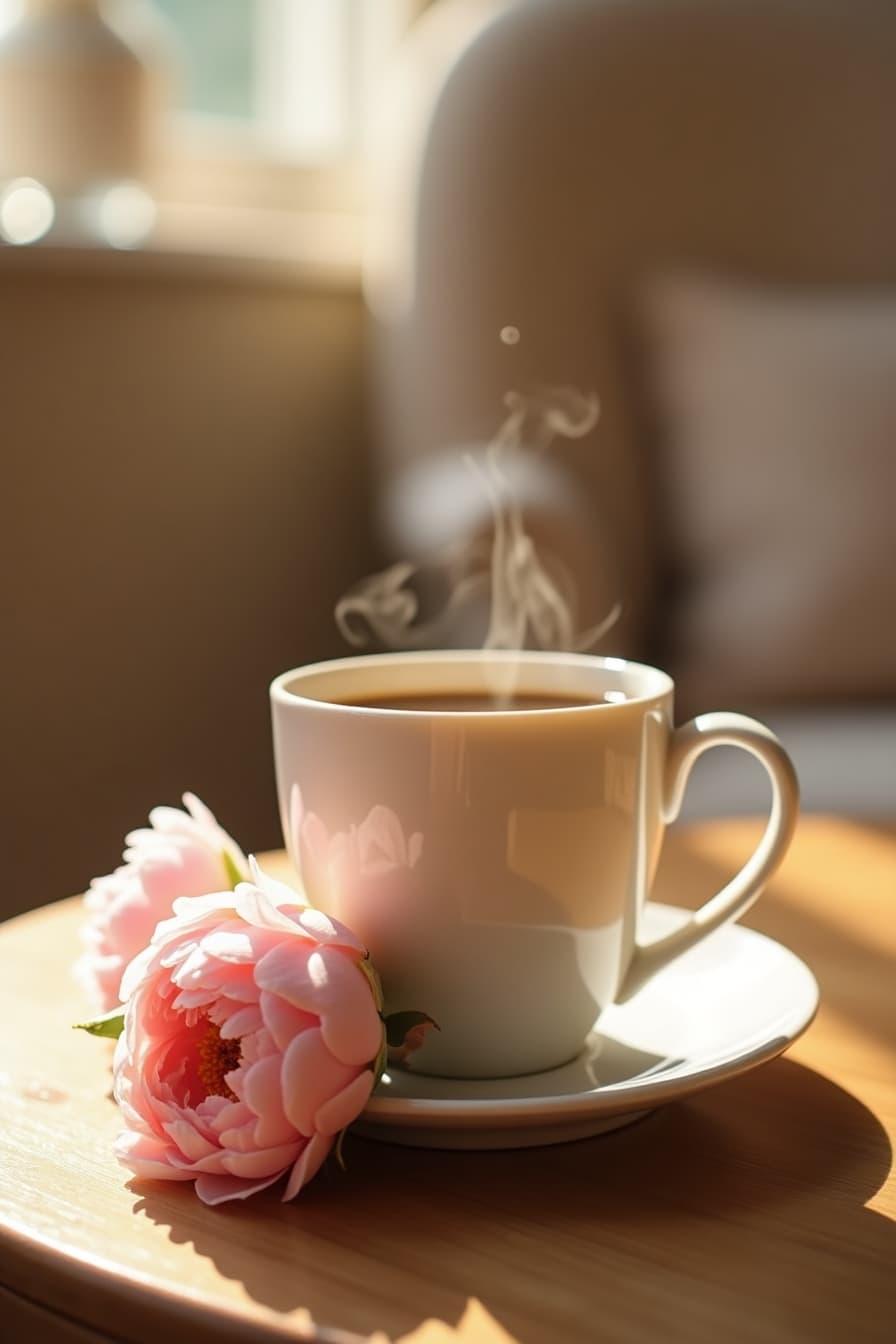 Morning Bloom Café Corner