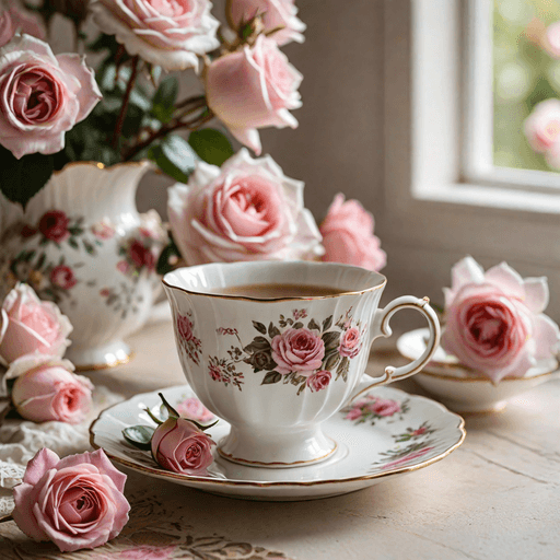 Vintage Rose Garden Café