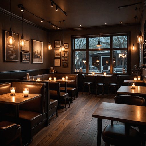 Candlelit Café