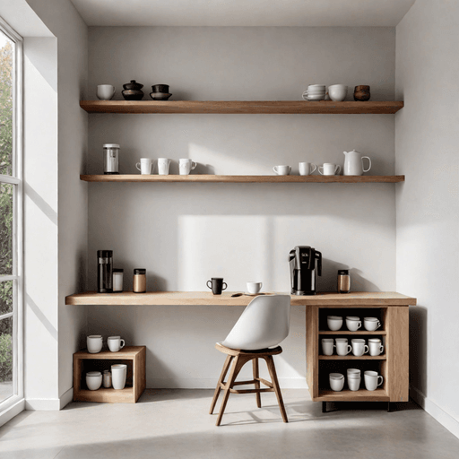 Minimalist Coffee Nook