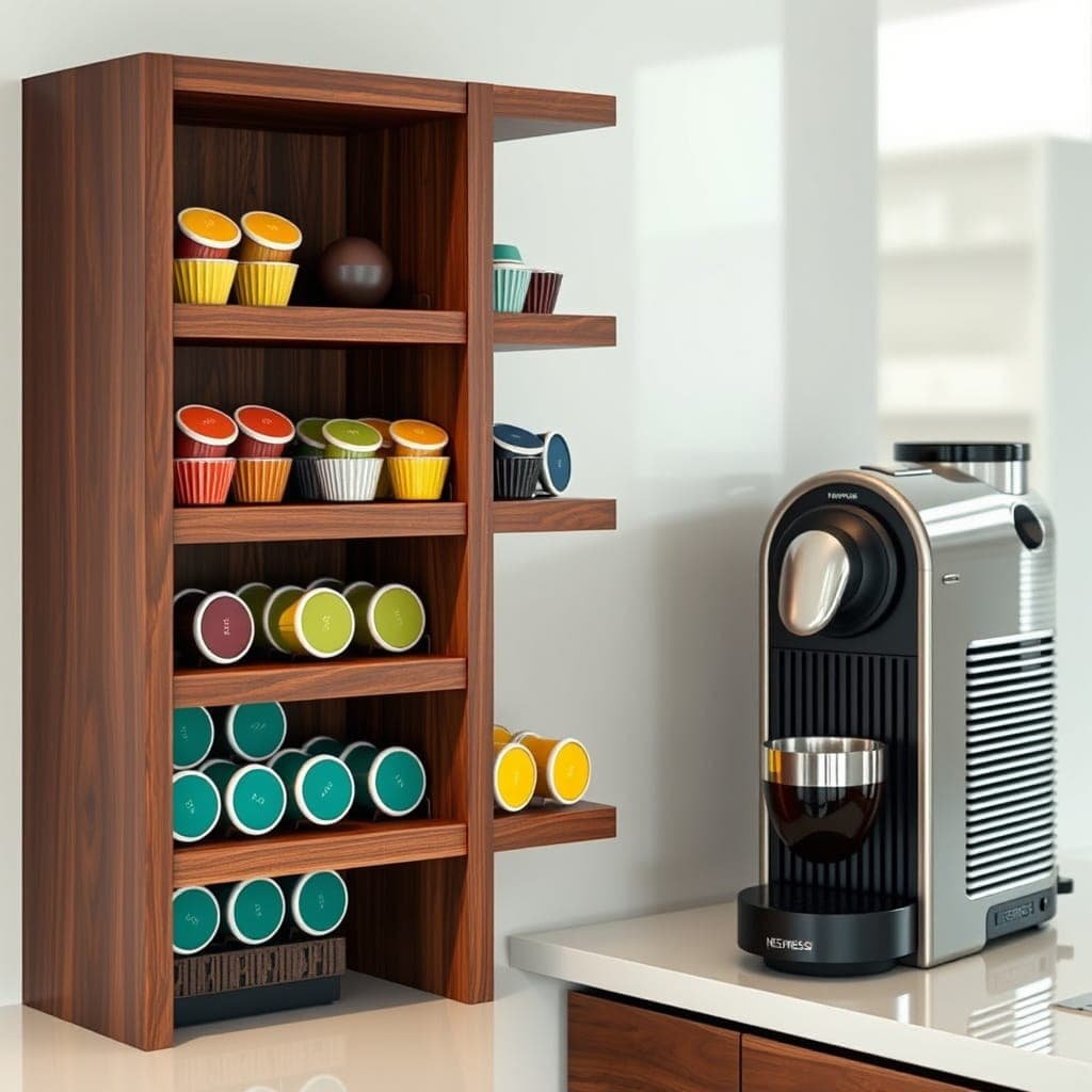 Small Vertical Coffee Setup